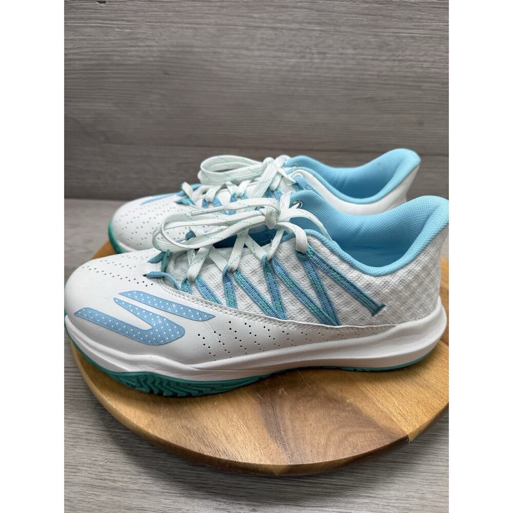 Skecher Viper Court Rally Pickleball Shoe White/Blue (172110/WLB) Women’s 7.5 - Picture 8 of 12